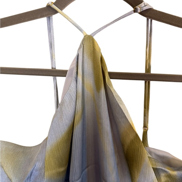 Mus & BomBon Aruba Halter Slip Dress color Azul sz L - Picture 7 of 15